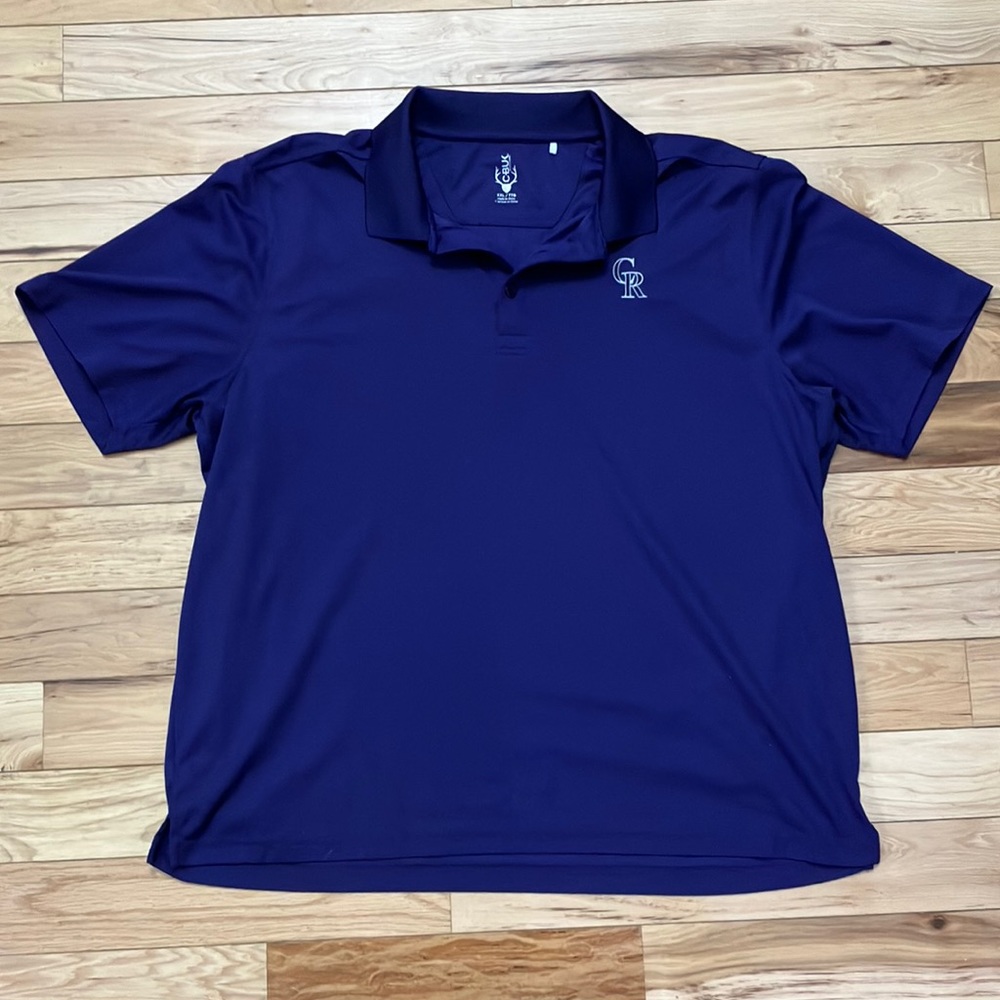 * Mens Colorado Rockies polo size XXL